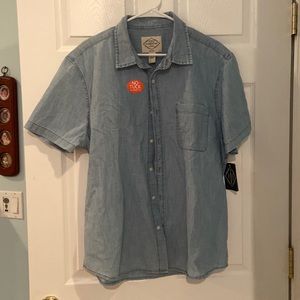 St Johns Bay Untuckable Shirt Mens XL